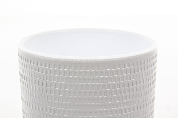 SWING 12,5/11 doniczka cylindryczna jasnoszara