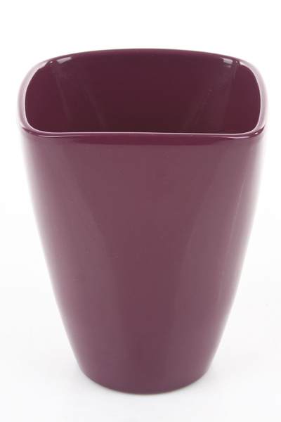 Quarta Orchid 13/17 ciemnofioletowa ceramiczna osłonka do storczyków