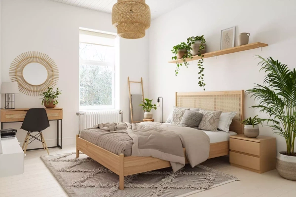 Antheia 30/28 kulista beżowa doniczka ceramiczna