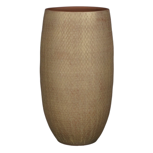 Madeira Vase 39/70 ceramiczny wysoki wazon taupe