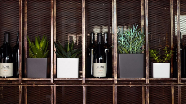 OSLO 14x14/14 doniczka kubik kwadratowa biała