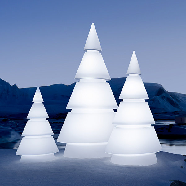 Choinka podświetlana FOREST NANO 18x15x25 LED biały