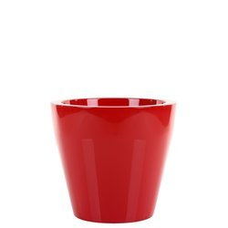 NISCAL 37/34 donica okrągła lakierowana czerwona