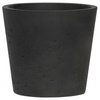 Mini Bucket M 16/15 czarna kamienna doniczka