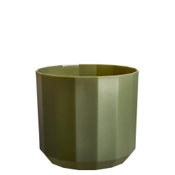 Facet 14 osłonka geometryczna zielona forest green