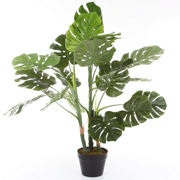 Sztuczna Monstera dziurawa deliciosa 110 cm duże liście