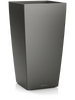 LECHUZA CUBICO 22x22/41 donica antracytowa