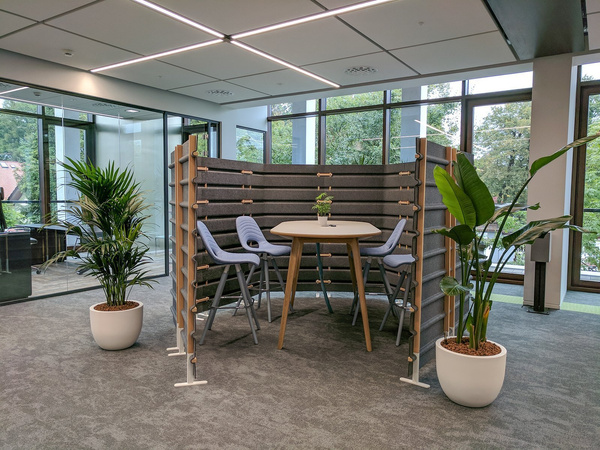 ETRIA 54/44 duża donica okrągła biała