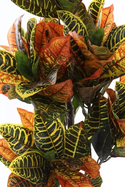 Sztuczny Kroton 118 cm Codiaeum kolorowe liście