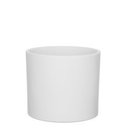 ERA 17/14 doniczka ceramiczna cylinder szara jasna