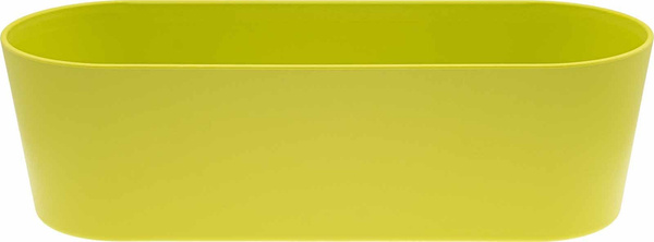 Flori 27x10/8 cm osłonka podłużna zieleń wiosenna