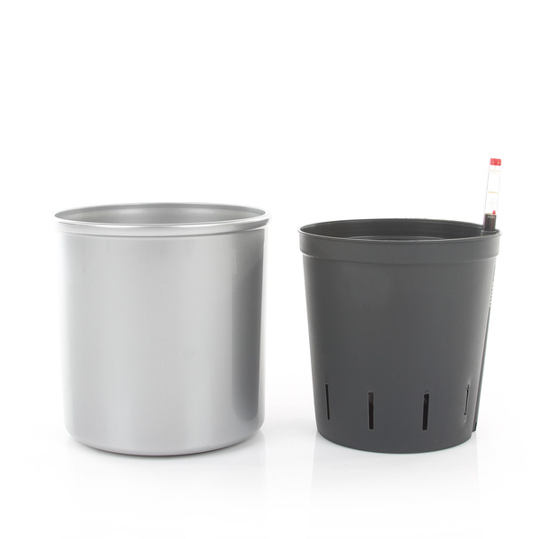 Zestaw do hydroponiki 18/19 osłonka Corona srebrna wkład wskaźnik