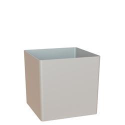 OSLO 14x14/14 doniczka kwadratowa kubik szara