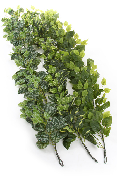 Sztuczny Filodendron długie gęste pnącze 180 cm