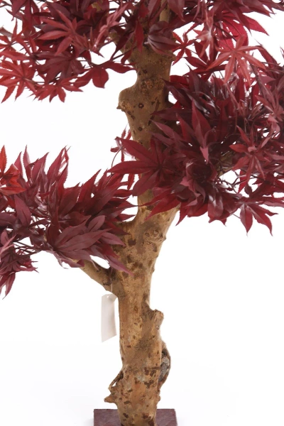 Sztuczny Klon Bonsai 95 cm burgundy