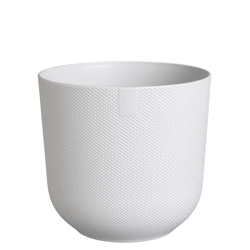 Jazz Elho 19 biała osłonka z fakturą w kropki