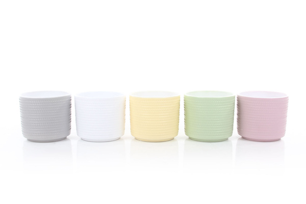 SWING 14,5/12 doniczka ceramiczna różowa