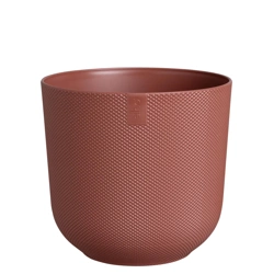 Jazz Elho 19 toskańska czerwień osłonka z fakturą w kropki