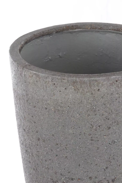 Dax L 37/80 wysoka donica kamienna szarobrązowa dioryt