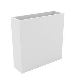 WALL VONDOM 80x25/80 donica prostokątna wysoka biała