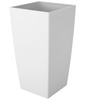 Elho Milano 30x30/55 doniczka kwadratowa wysoka biała