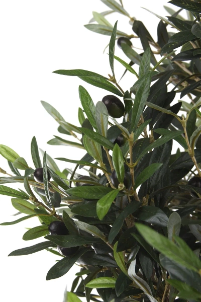Sztuczne drzewko oliwka 150 cm z owocami smukłe