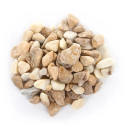 Kamienie ozdobne Giallo Siena 25-40 mm 1 kg