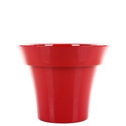 MISIA 60/48 donica okrągła czerwona lakierowana