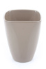 QUARTA ORCHID 13/17 ceramiczna doniczka do storczyków taupe
