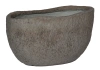 Mt. Hunter S 60x34/29 owalna donica kamienna szarobrązowa dioryt