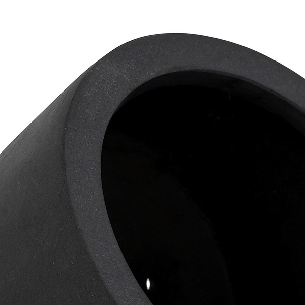 Puk Wally M 20/20 osłonka ścienna cylinder czarna kamienna