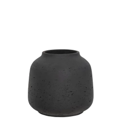 Jabari M 13/12 antracytowy wazon kamienny