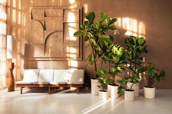 Eden Aquacare Low 40 niska donica owalna biała linen white system samonawadniający