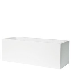 KUBE CASETTA 100x40/40 donica prostokątna niska biała