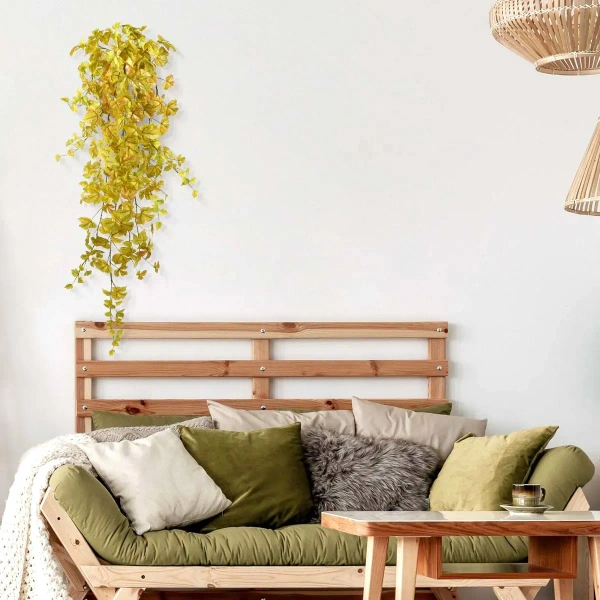 Sztuczny Klon wiszący 120 cm jesienny żółty