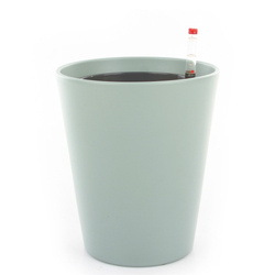 Zestaw do hydroponiki Leni 15/19 Vasa osłonka ceramiczna miętowa