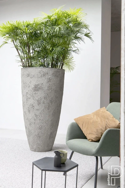 Hugo 68/126 donica XXL brązowa wysoka teksturowana oyster