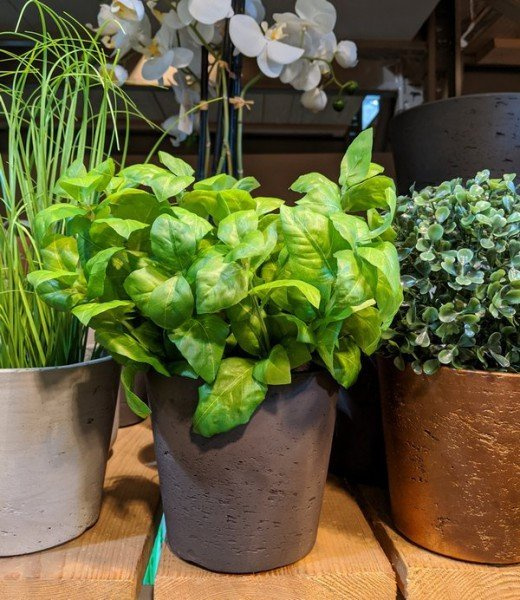 Sztuczna Bazylia 28 cm zielona zioła