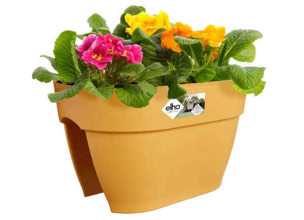 Vibia Flower Bridge 40 doniczka na balustradę żółta honey yellow