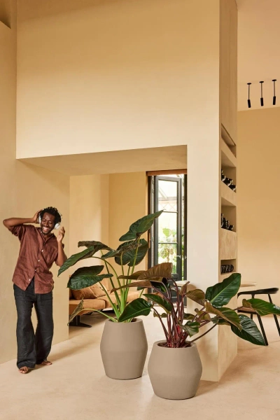 June Split High 46/53 wysoka osłonka beżowa balanced beige