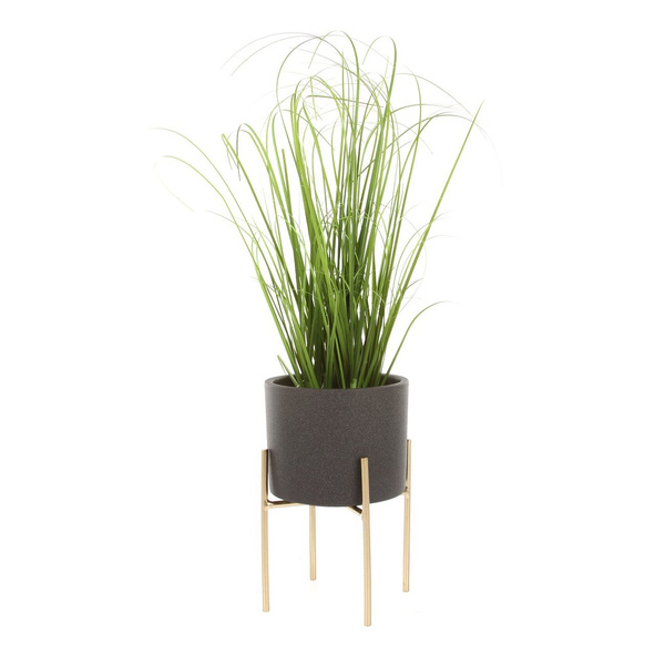 ASCOT 18,5x18,5/16 cm złoty stojak na donice i kwiaty kwietnik