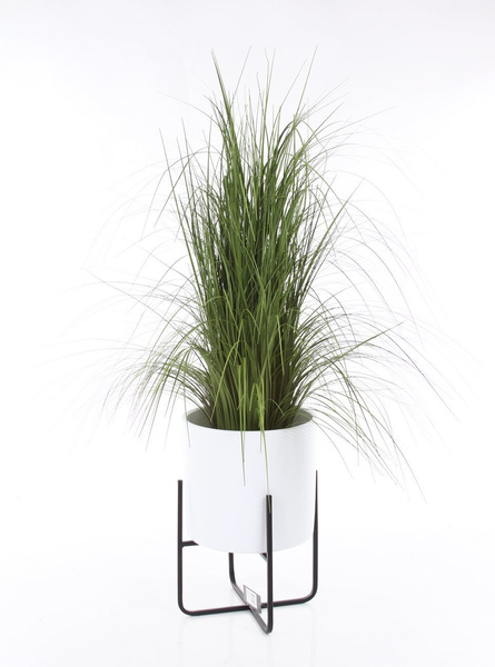 SPARTA 11,5x11,5/16 cm czarny stojak na doniczkę i kwiaty