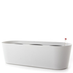 Zestaw do hydroponiki 15/12 w białej osłonce podłużnej Flori 51x19/15