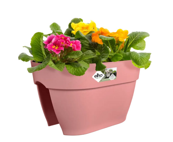 Vibia Flower Bridge 40 doniczka na balustradę różowa dusty pink