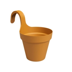 Capri Single 20 doniczka balkonowa żółta