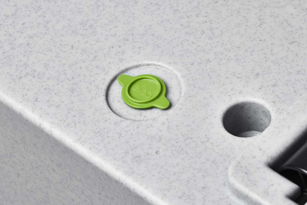 Vivo Next Long 60x30/30 popielata donica prostokątna na kółkach