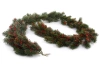 Sztuczna Jodła z jagodami girlanda długa 192 cm