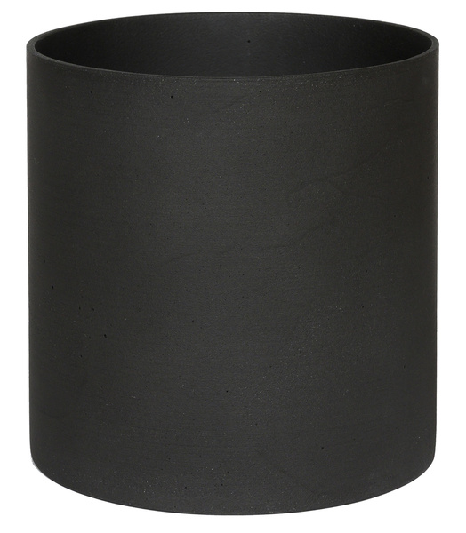 PUK M 20/20 doniczka kamienna cylinder czarna