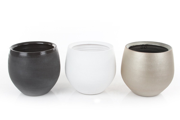 DOURO 16/13 cm złota osłonka ceramiczna