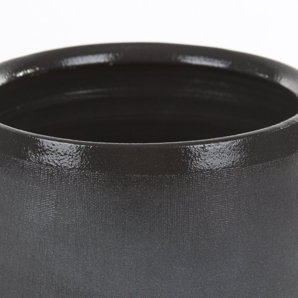 DOURO 18/15 cm ciemnoszara osłonka kula ceramiczna